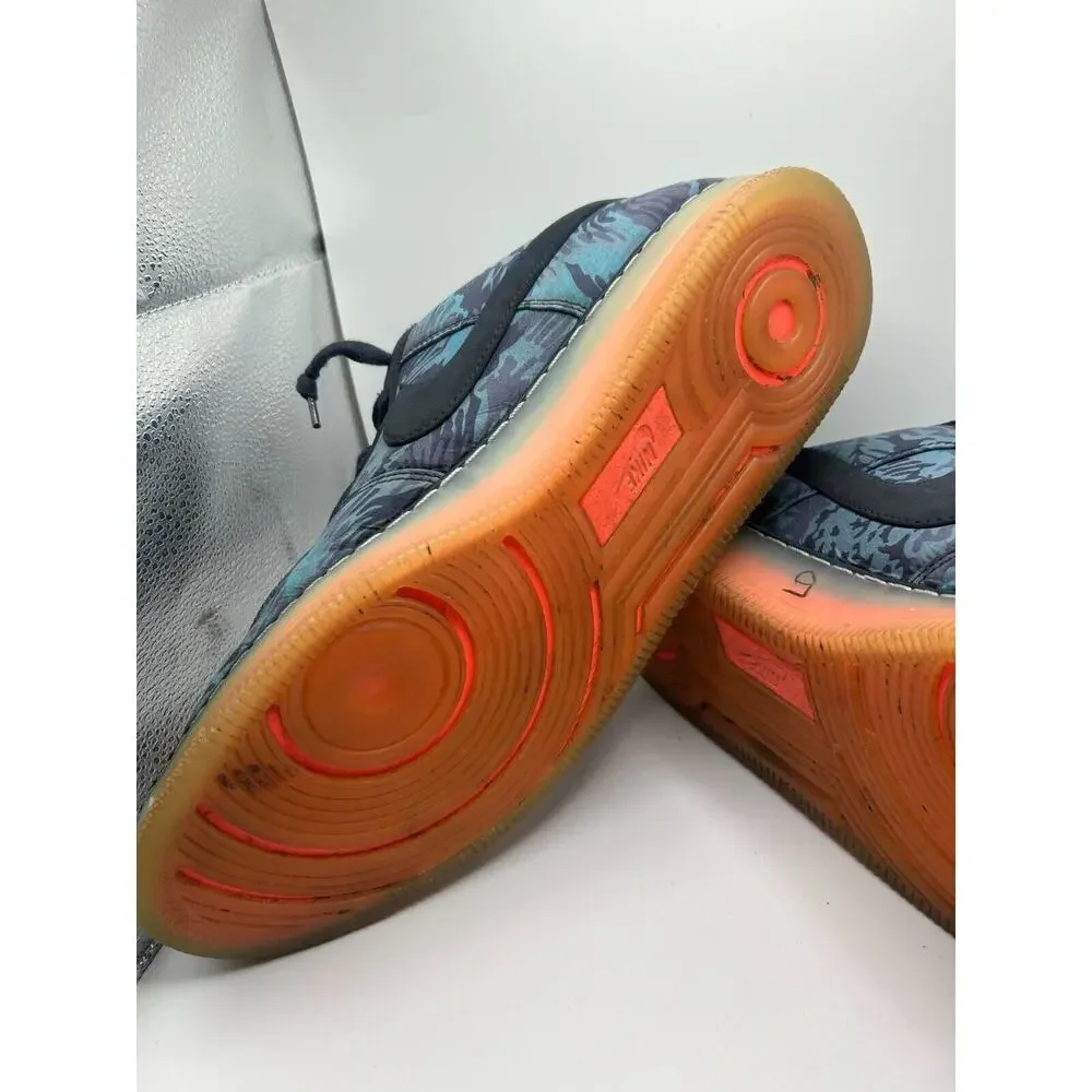 Nike‎ Air Force 1 Low Downtown Dark Obsidian 579962-400 Size 13